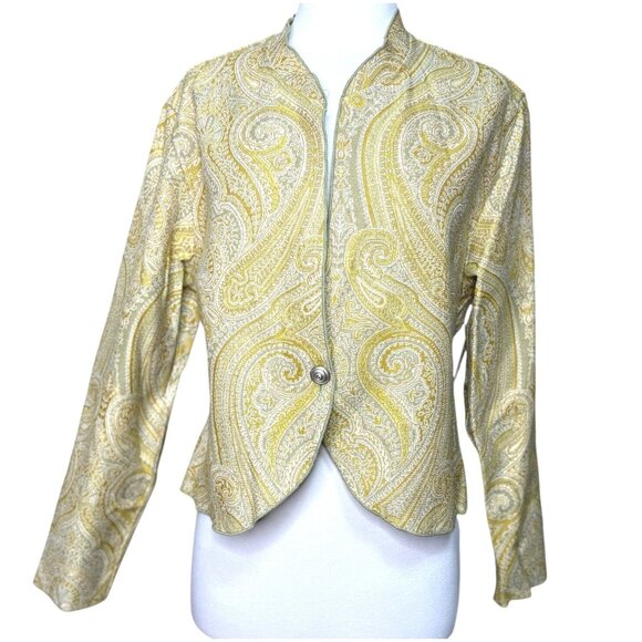 Khangura Reversible Tapestry Jacket Size Medium - Picture 1 of 8